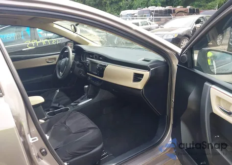 2014 Toyota Corolla Le Eco z USA, uszkodzony, nr VIN 5YFBPRHE7EP123042